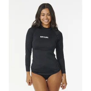Гидромайка Rip Curl CLASSIC SURF LS UPF RASHGUARD BLACK