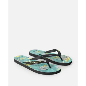 Вьетнамки Rip Curl RAW ENERGY BLOOM OPEN TOE BLUE