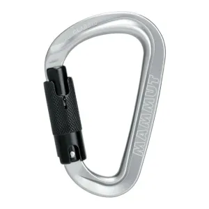 Карабин Mammut Classic HMS Twistlock Plus Carabiner Twist Lock Plus.light grey.one size