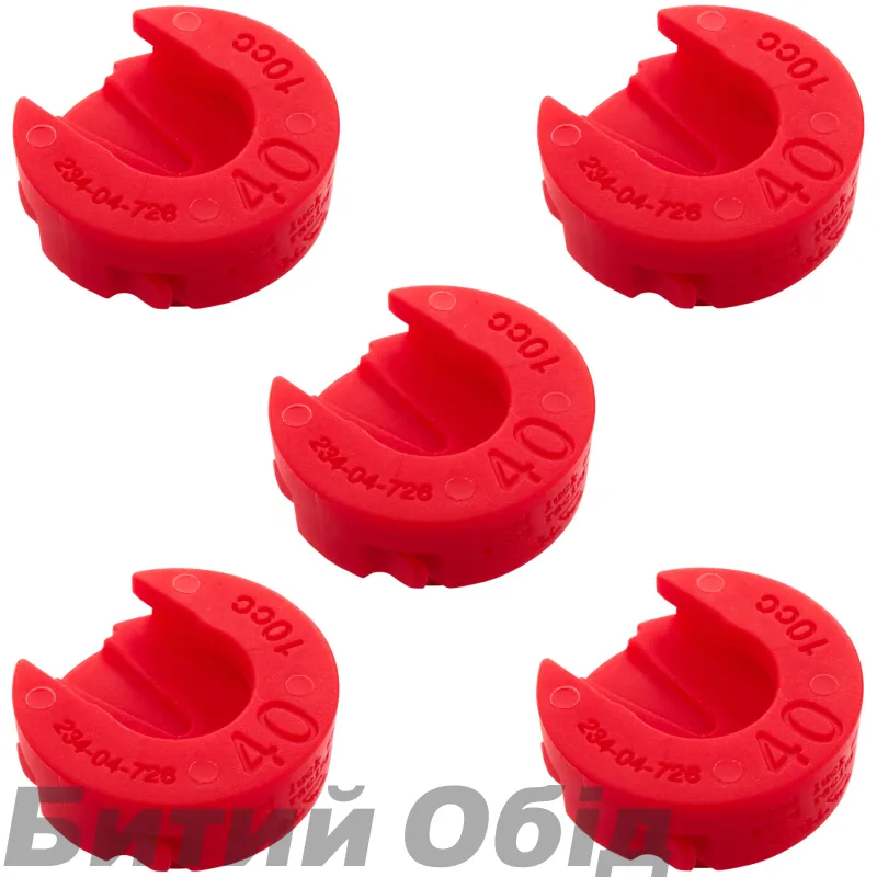 Спейсер в повітряну пружину FOX Kit: Volume Spacer, FLOAT NA 2, 40, Quantity 5, (Ref: 234-04-726)