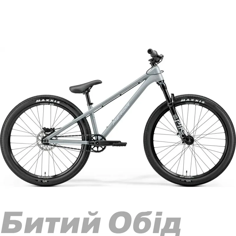 Велосипед MERIDA DIRT 700 L SILK TRANSPARENT BLUE(SILVER)