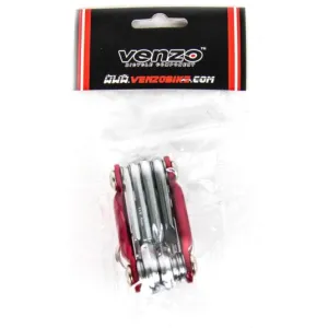 Мультитул BikeHand vz- F33 -077  Красный  8 в 1