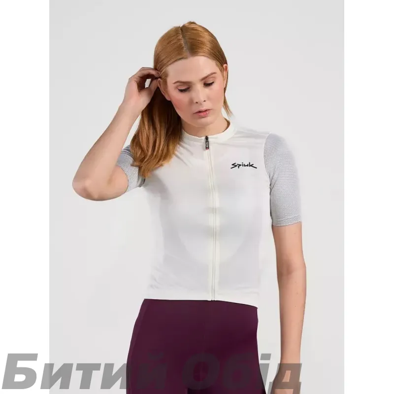 Джерси Spiuk Anatomic кор рукав женское белое 