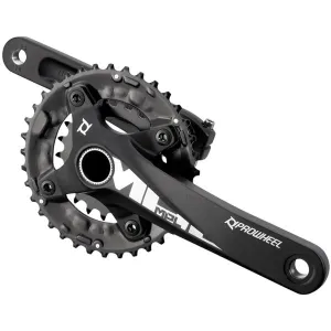 Шатуны HT2 PROWHEEL VORTEX-501 TT 28/40T встав. ось, выносн. подшип. 10-ск 170мм чёрные