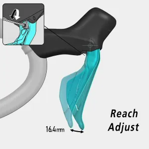 Тормоз гидравл диск для шоссе Shimano R7170 105, задний (правая ручка, калипер, гидролиния 1700мм).