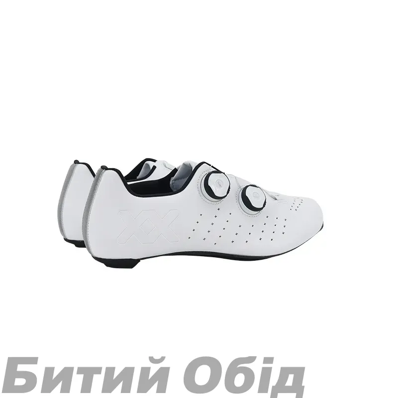 Велосипедні туфлі шосе FLR F-9 з/шкарп Elite біл 