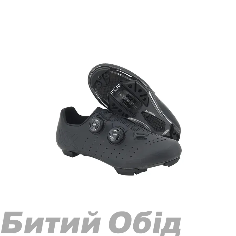 Велосипедные туфли МТБ FLR FX-9 с/носк Elite черн 