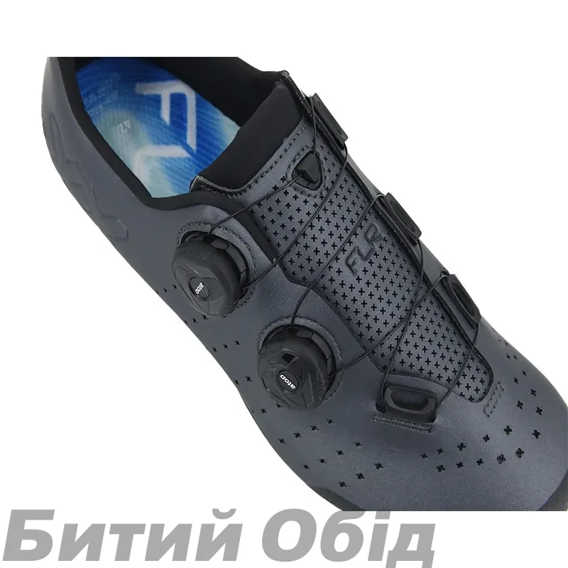 Велосипедні туфлі МТБ FLR FX-9 з/шкарп Elite срібл 