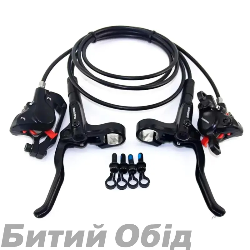 Тормоз Shimano DISC MT-200 пер+задн. гидр.