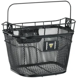 Корзина на руль Topeak Basket Front 16л мет сетка с/фикс F3e черный 1370г