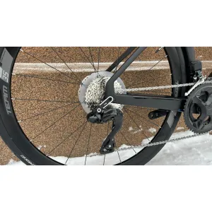 Велосипед MERIDA REACTO 5000 SILK BLACK(GLOSSY DARK SILVER)