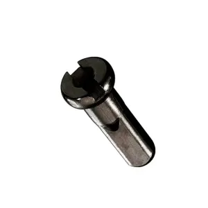 Нипель TW 2/14mm черный (латунь) 1шт