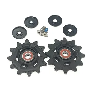 Сервисный набор переключателя SRAM PULLEY KIT FORCE XPLR AXS STEEL BEARING (INCLUDES 12T UPPER AND 12T LOWER PULLEYS, 12.5MM AND 12.9MM STEEL PULLEY SCREWS)