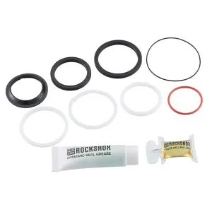 Сервісні запчастини ROCKSHOX 50 HOUR SERVICE KIT (INCLUDES AIR CAN SEALS, PISTON SEAL, GLIDE RINGS, GREASE/OIL) - THRUSHAFT (2021-2024), NUDE/BOLD 2022+, DELUXE /SUPER DELUXE (2023+) GENERATION-C