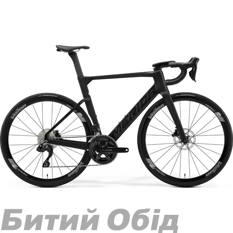 Велосипед MERIDA REACTO 5000 SILK BLACK(GLOSSY DARK SILVER)