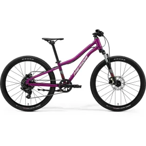 Велосипед MERIDA MATTS J.24 UNI SILK PURPLE(WHITE/RED/BLACK)