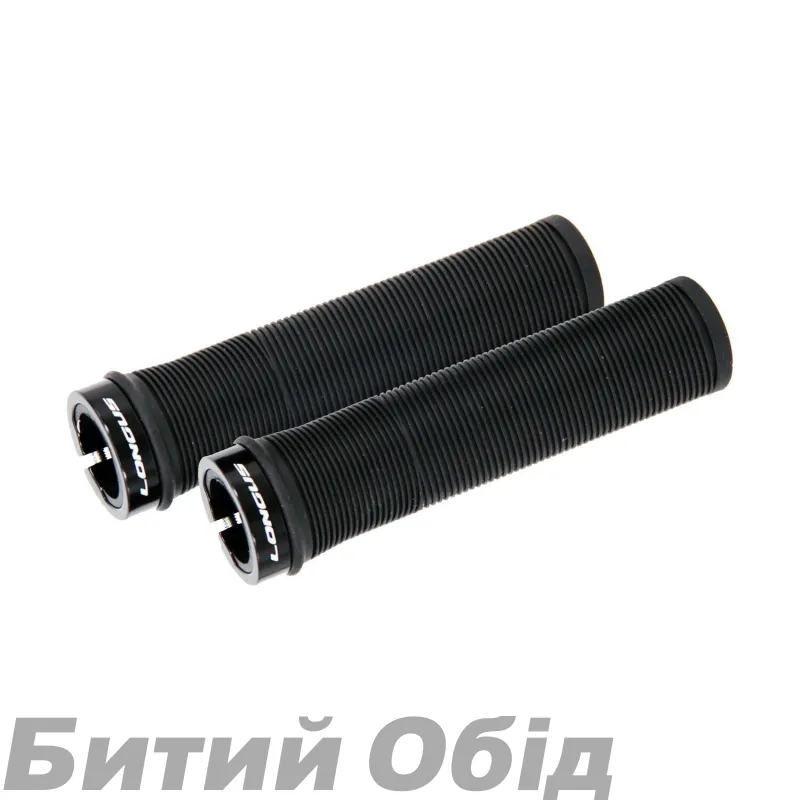 Ручки руля Longus PANEL, черный, с замком