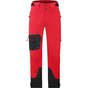 Брюки лыжные Ziener Tewes Full-Zip 2026 red-black foggy print 