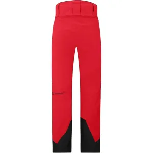 Брюки лыжные Ziener Tewes Full-Zip 2026 red-black foggy print 