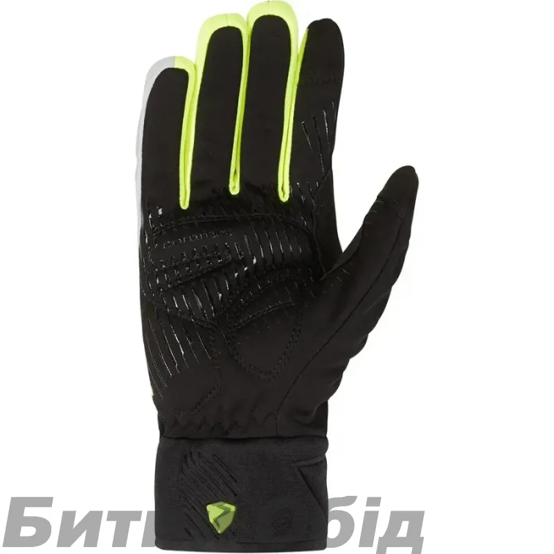 Велоперчатки Ziener Dirich Touch black-poison yellow