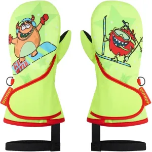 Варежки лыжные Ziener Lemmi Jr poison yellow 