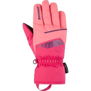 Перчатки лыжные Ziener Lavivi Jr pop pink 