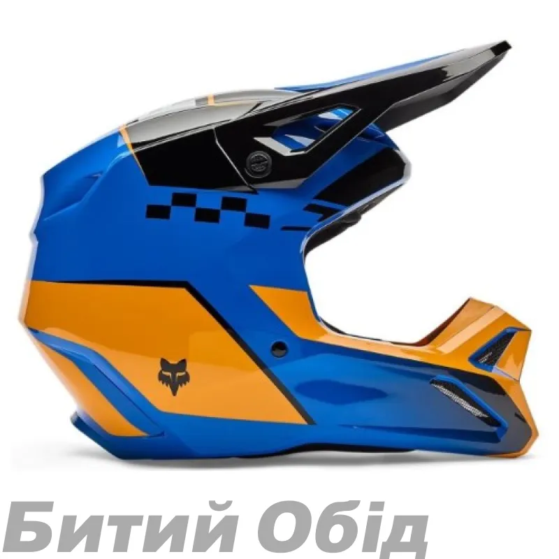 Шолом FOX V1 Helmet - COLLECT [Blue]