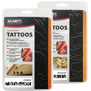 Заплати McNett GA Tenacious Repair Tape Tattoos Wildlife Clamshell 