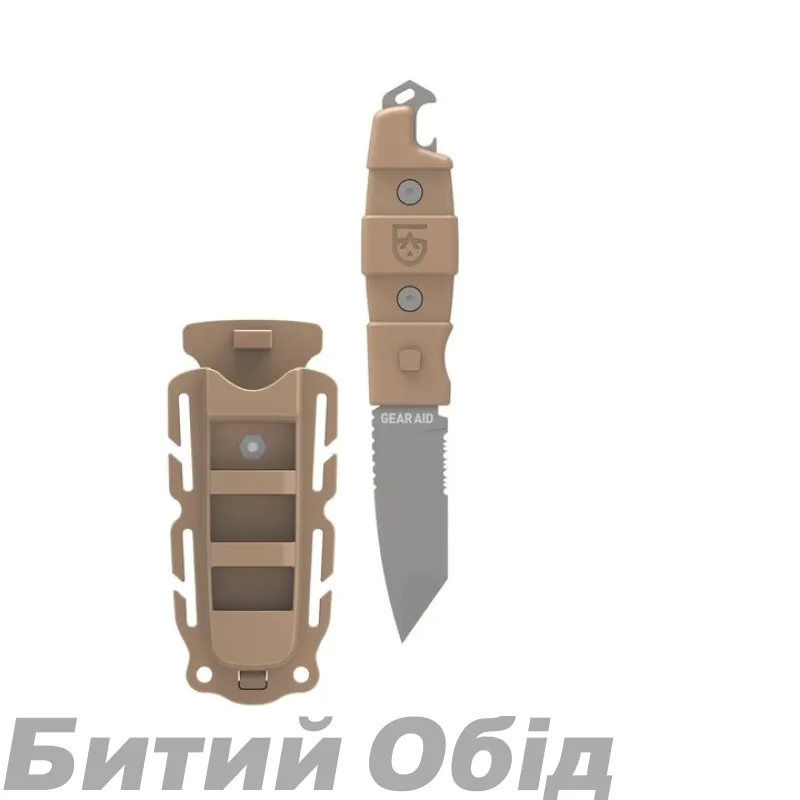 Ніж Gear Aid Kotui Tanto Knife Point coyote 