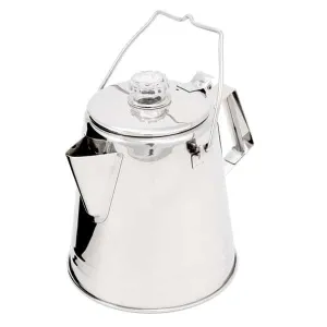 Чайник GSI Outdoors Glacier Stainless 8 Cup Perc Чайник GSI Outdoors Glacier Stainless 8 Cup Perc