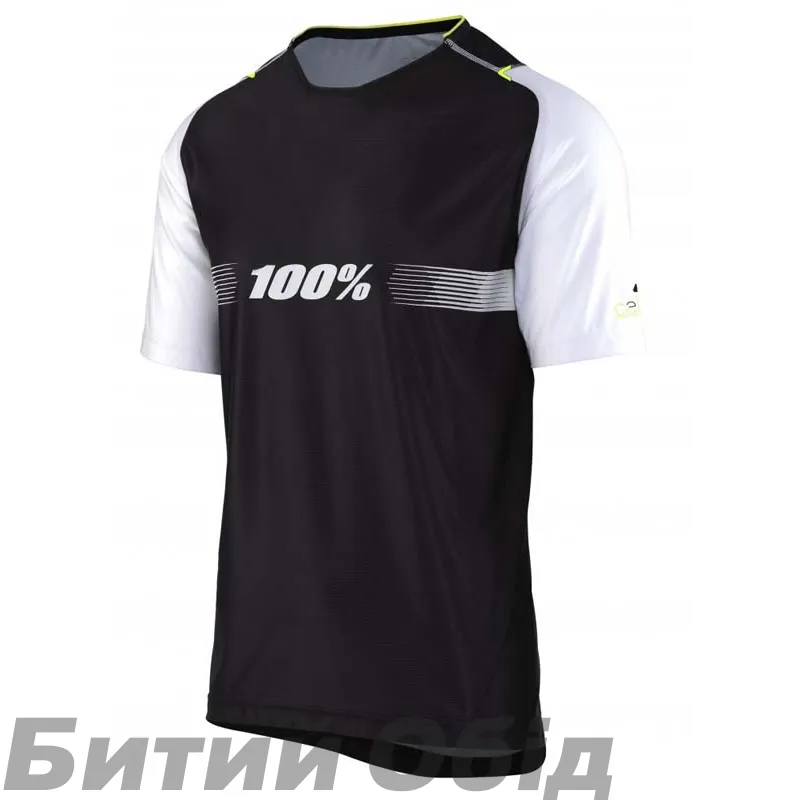 Вело джерсі Ride 100% Celium SOLID Jersey [Black], XL