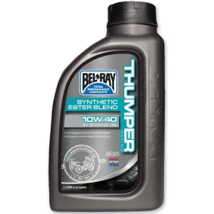 Масло моторне Bel Ray THUMPER RACING SYNTHETIC ESTER 4T [1л], 10w-40