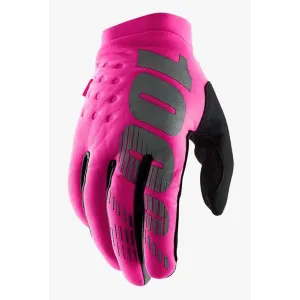 Зимові рукавички RIDE 100% BRISKER Women Cold Weather [Pink]