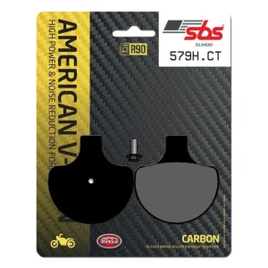 Гальмівні колодки SBS High Power Brake Pads, Carbon 579H.CT