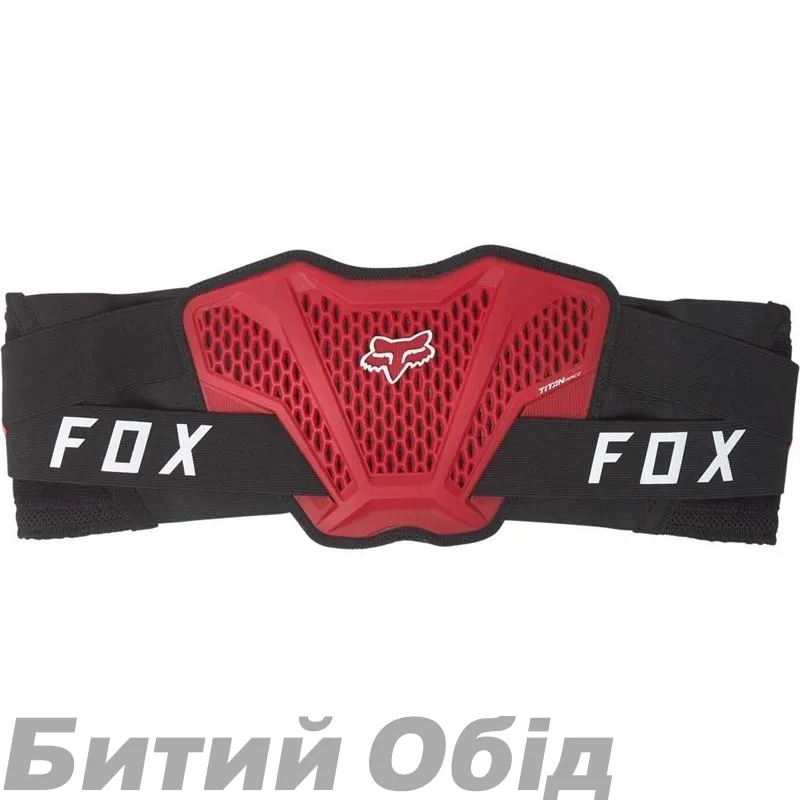 Мотопояс FOX TITAN RACE BELT [Black]