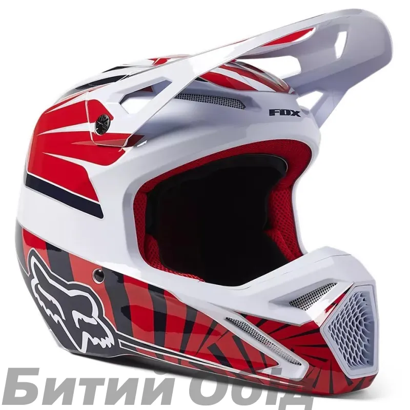 Шлем FOX YTH V1 GOAT Helmet [Red]