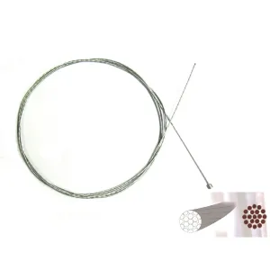 Нержавеющий полированный тросик переключения 2100 mm Sheng-An