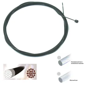 Нержавіючий трос перемикання з тефлоновим покриттям Sheng-An