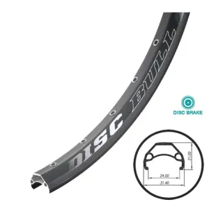 Обід Weinmann Disk Bull 32H чорний 26" Series