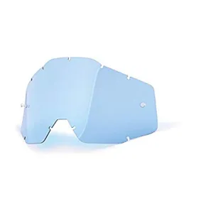 Лінза окулярів 100% RACECRAFT/ACCURI/STRATA Replacement Lens Blue Anti-Fog, Colored Lens