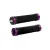 Гріпси ODI Cross Trainer MTB Lock-On Bonus Pack Black w/Purple Clamps, чорні с фиолетов. замками