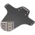 Переднє крило Rock Shox MTB Fork Fender Black with Tan Putty Print