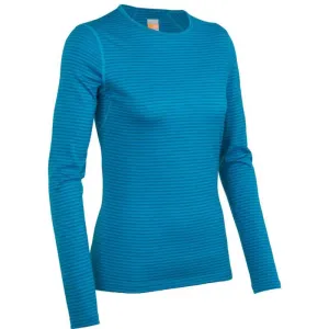 Кофта ICEBREAKER BF 200 OASIS LS CREWE WMN STRIPE CRUISE