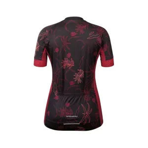 Велофутболка GARNEAU W District Jersey 9QQ-BlkFlowe 