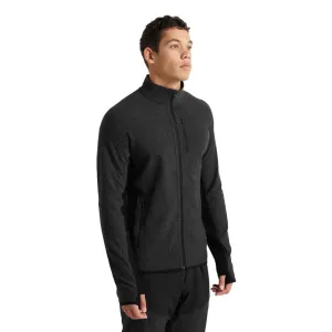 Кофта Icebreaker Descender LS Zip JET HTHR/BLACK, XL