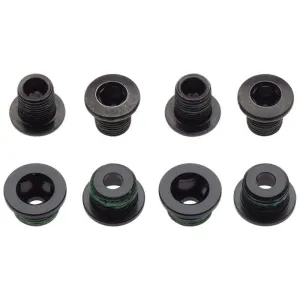 Бонки SRAM CHAINRING BOLT KIT 4X2 AL/ST BLACK