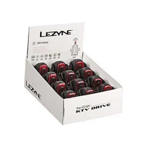 Набор заднего света Lezyne KTV BOX SET REAR 12 штук Черный 10 люменов Y13