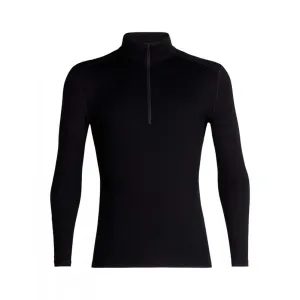 Термокофта Icebreaker Tech Top LS HZ Crewe MEN black