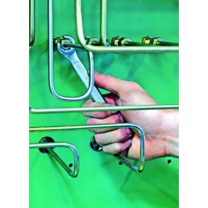 Ключ кольцевой открытый UNIOR 8×10