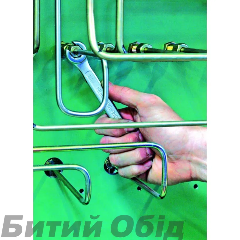 Ключ кільцевий відкритий UNIOR 8 × 10